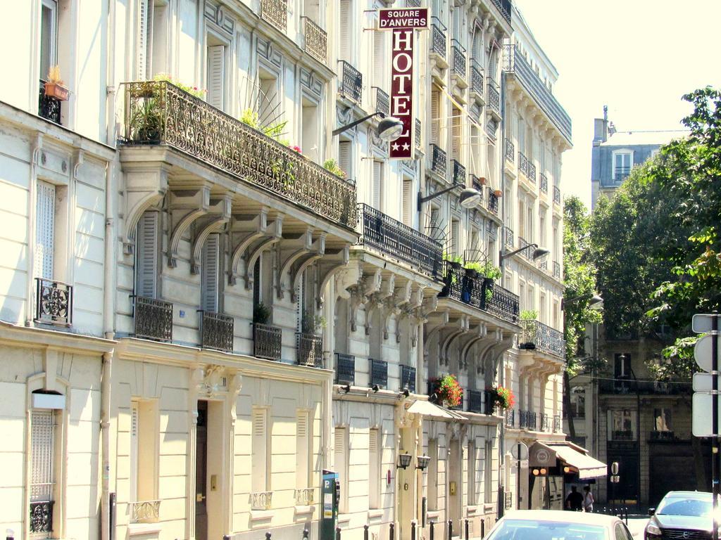 Hotel Du Square D'Anvers Paris Exterior photo